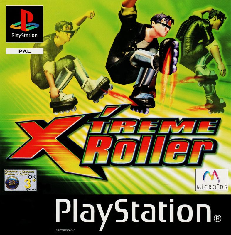 X'treme Roller box art for Playstation